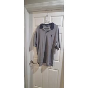 Polo Golf - Polo Ralph Lauren Polo Shirt Striped Men's XL Big Pony Blue